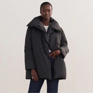 Women's Black Puffer Jacket